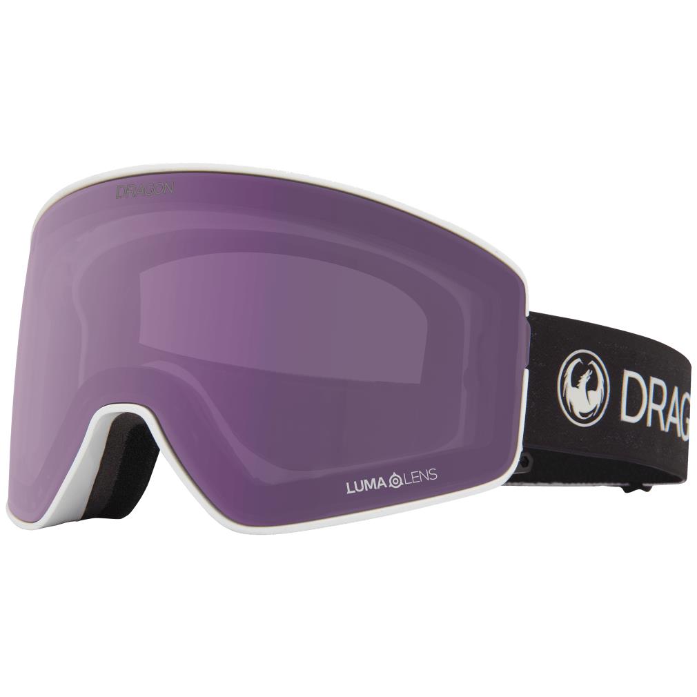 Dragon Alliance Pxv2-Silicone Strap Goggles In One Size PEARL/LUMALENS VIOLET