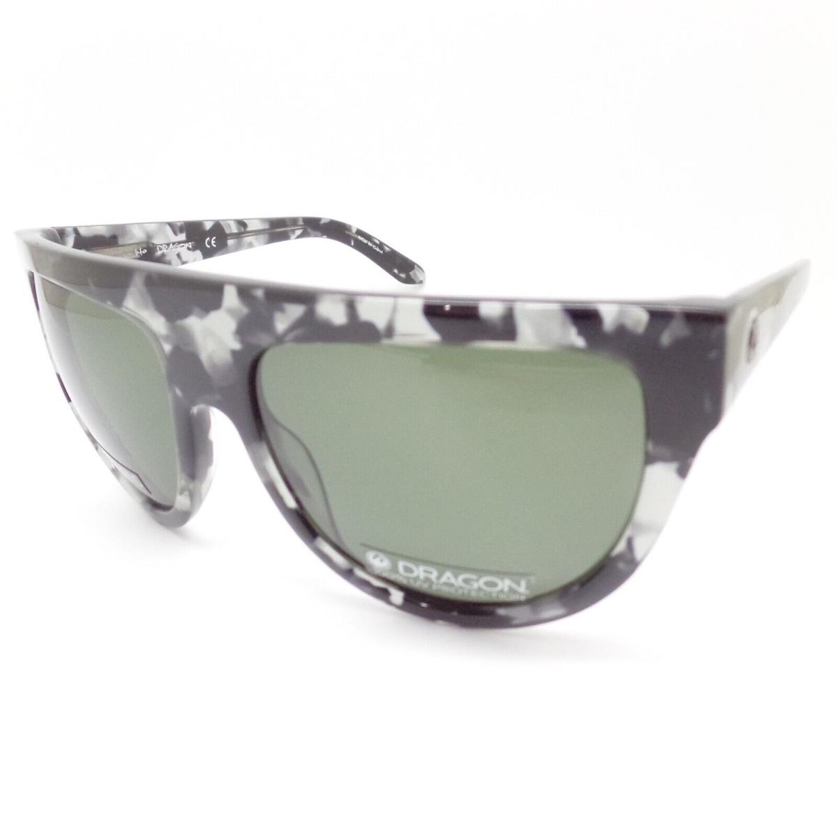 Dragon Dusk LL Black Tortoise Green 58mm Sunglasses