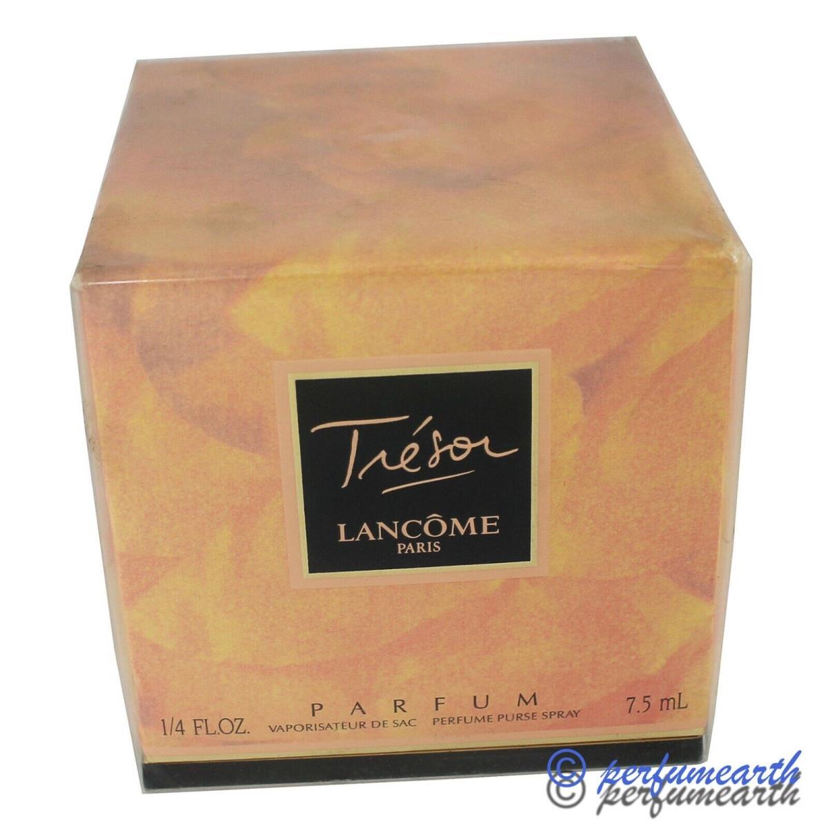 Tresor BY Lancome Parfum Purse Spray 1/4 OZ/7.5 ML For Women IN A Box