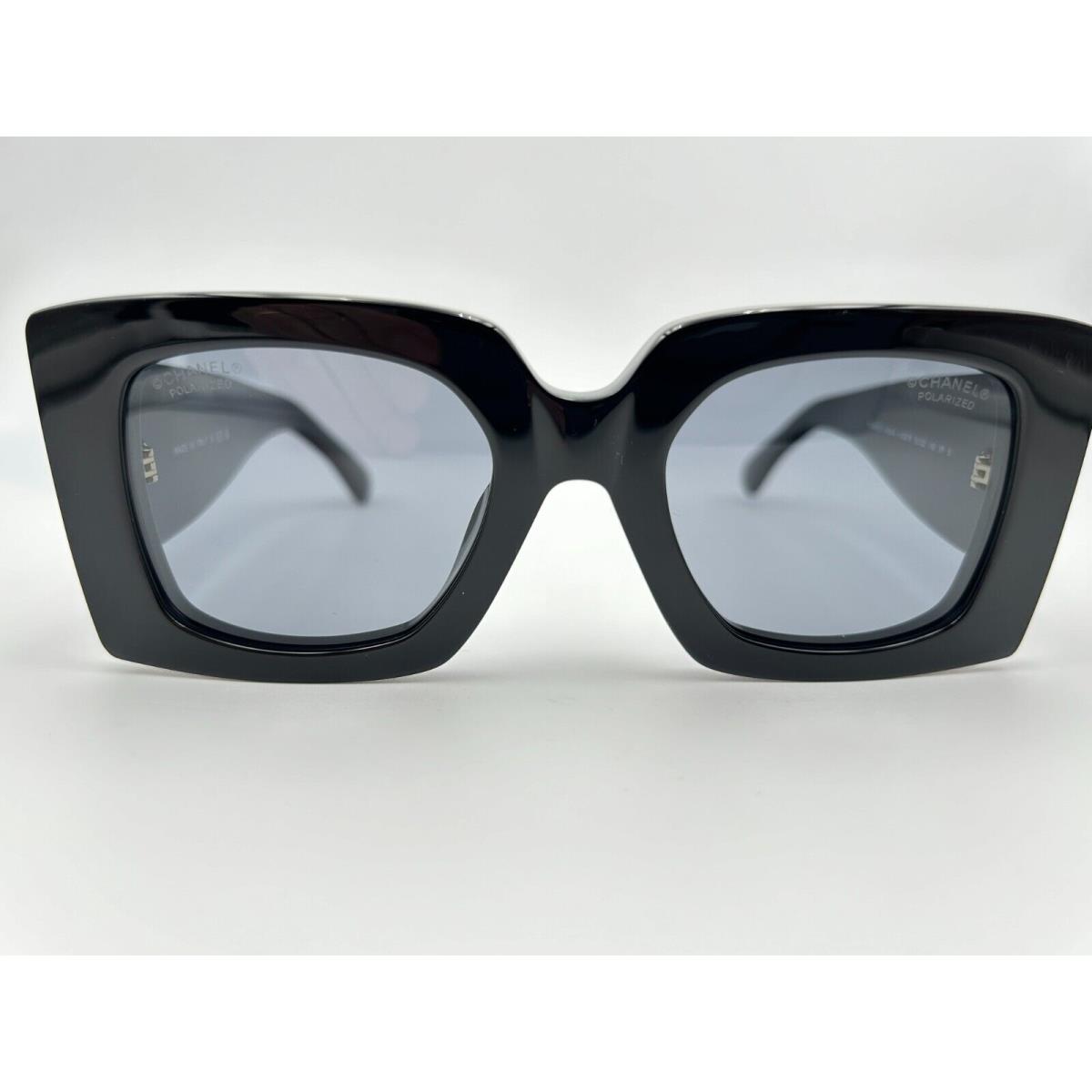 Chanel Polarized Sunglasses 5480-H c 622/T8 Black Gray Square