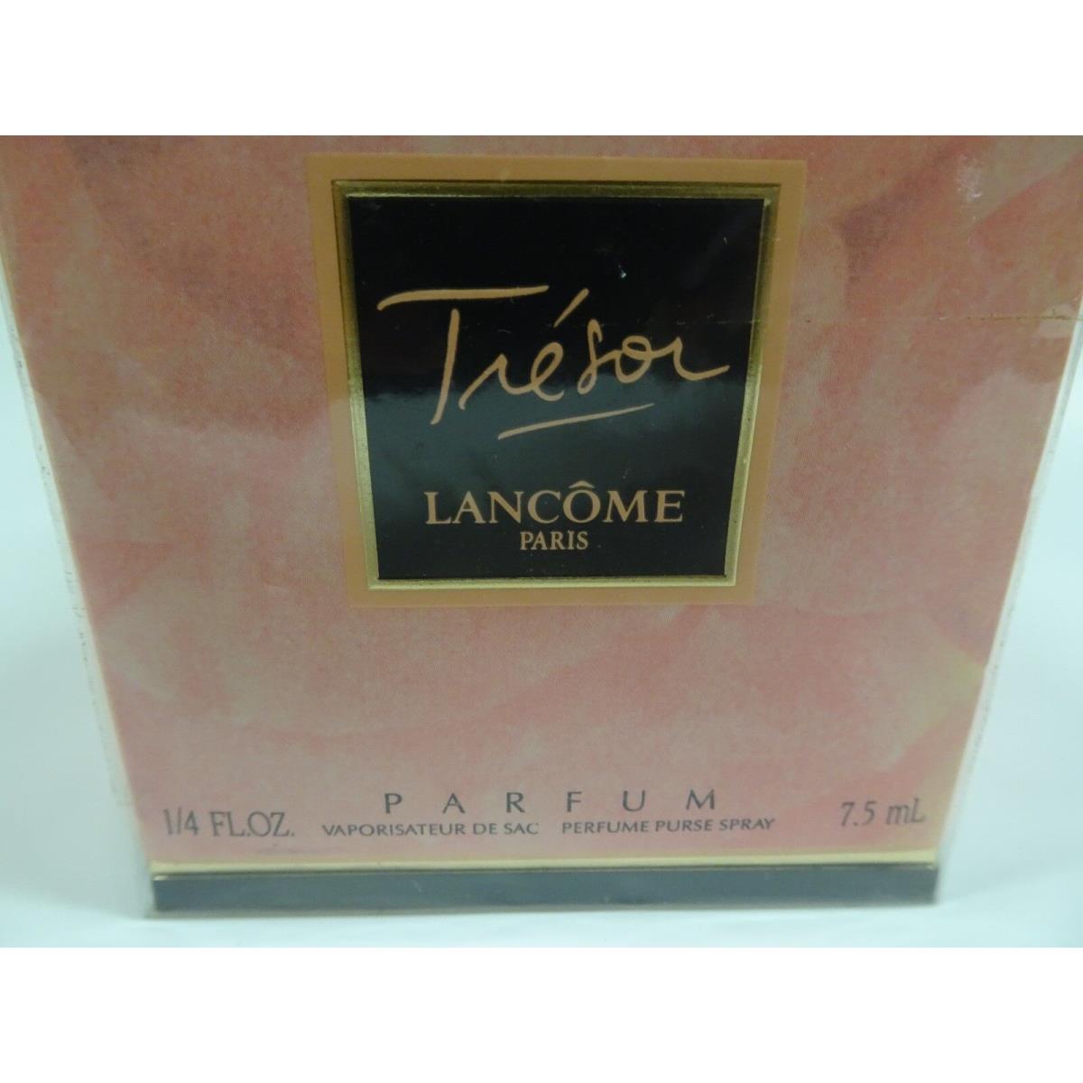 Tresor Lancome Pure Parfum 1/4 oz Spray Vintage 1990s First Formula