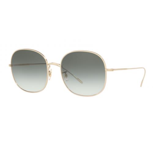 Oliver Peoples Mehrie OV1255S 50352A Soft Gold/green Gradient Women`s Sunglasses