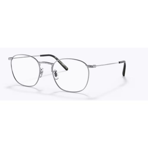 Oliver Peoples Goldsen OV1285T 5036 Silver Round Men`s Eyeglasses