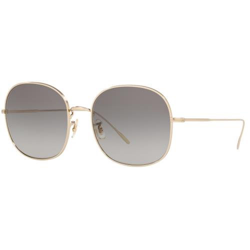 Oliver Peoples OV1255S 50353C Soft Gold/grey Gradient Round Women`s Sunglasses