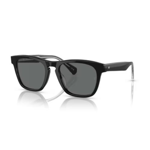 Oliver Peoples OV5555SU R-3 149281 Black/grey Polarized 54mm Men`s Sunglasses