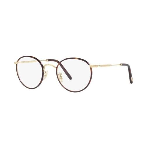 Oliver Peoples Carling OV1308 5245 48 Brushed Gold Havana Eyeglasses