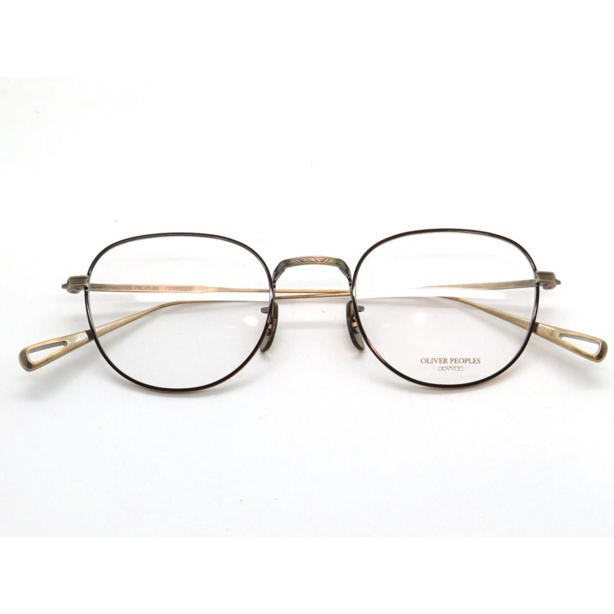 Oliver Peoples Kiowa OV7976T Ag/c Antique Gold 48mm Titanium Eyeglasses