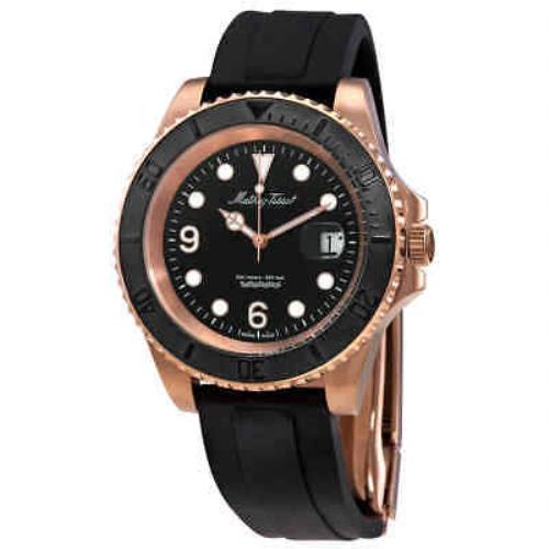 Cartier Mathey-tissot Mathy Design Quartz Black Dial Men`s Watch H909PN