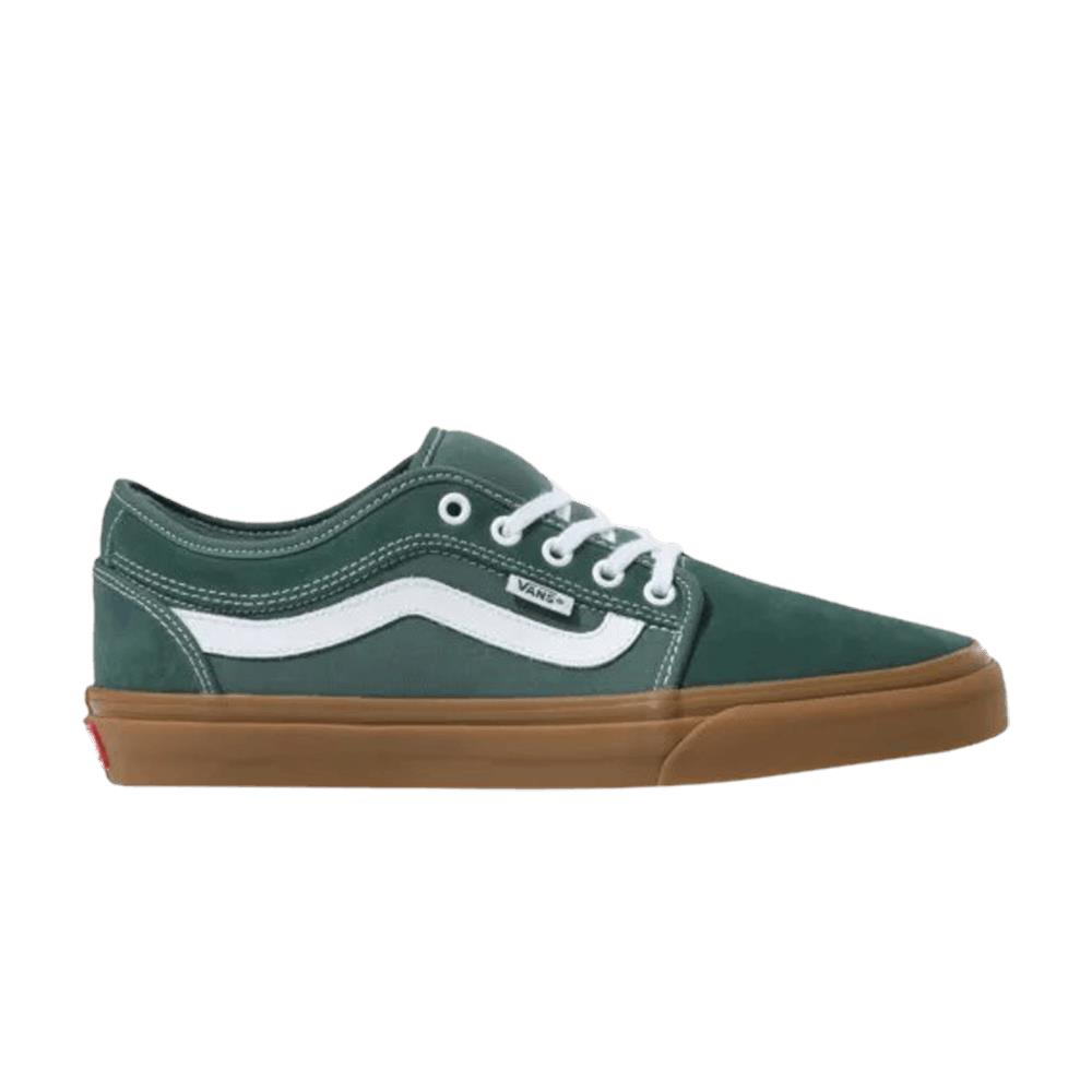 Vans Chukka Low Sidestripe Jungle Green / Gum VN0A5KQZA18 Skate Shoes