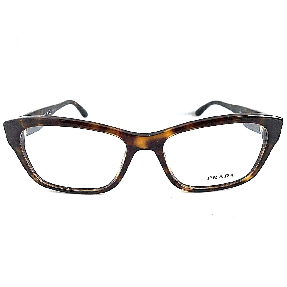 Prada Vpr 2R4 54mm Tortoise Cats Eye Women`s Eyeglasses Frame 6 - Frame:
