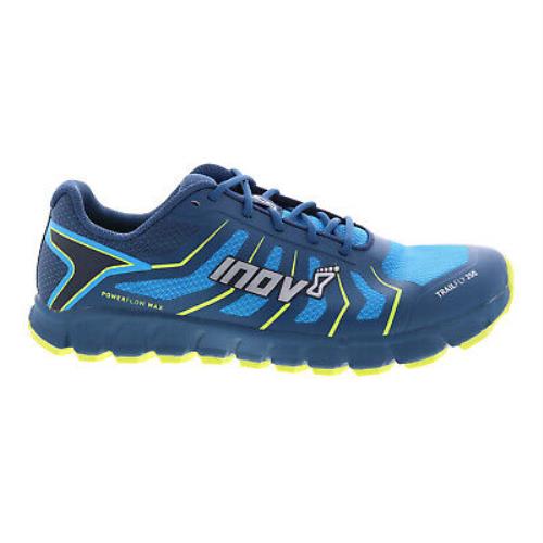 Inov-8 Trailfly 250 001075-BLNYYW Mens Blue Canvas Athletic Hiking Shoes