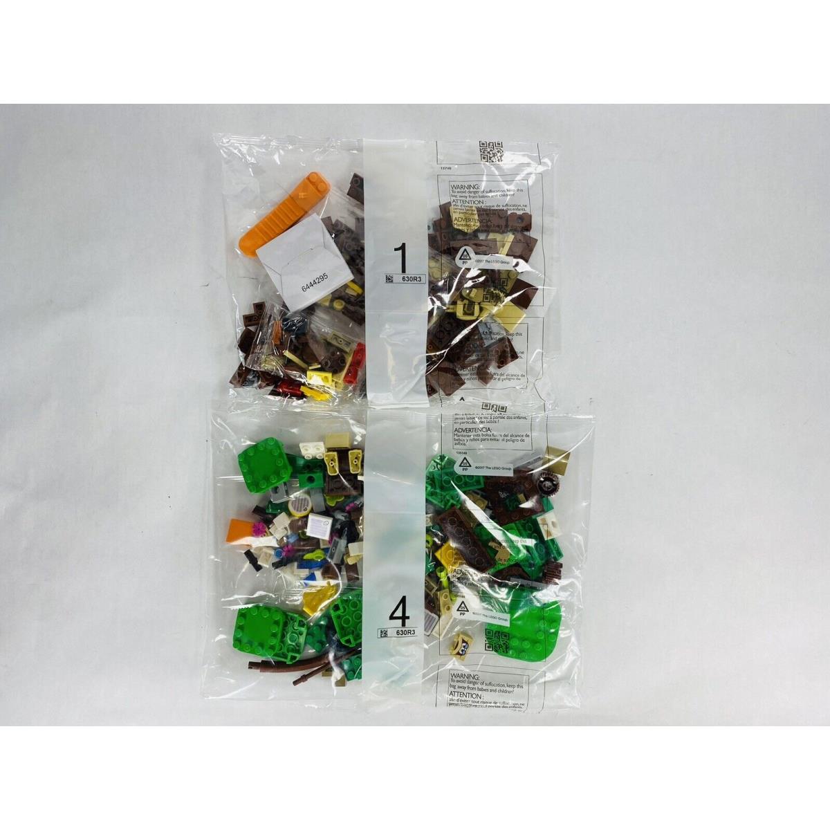 Lego Buildable Donkey Kong Cranky Kong Figures From Set 71424 In Bags