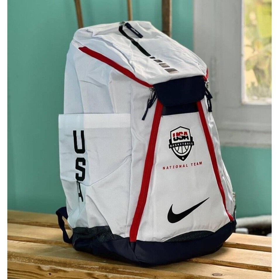 Nike Hoops Elite Pro Usa Basketball Team Men s Backpack Black Red White