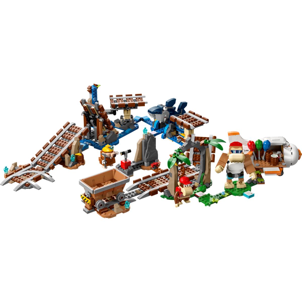 Lego Diddy Kong`s Mine Cart Ride Expansion Set 71425- NO Box