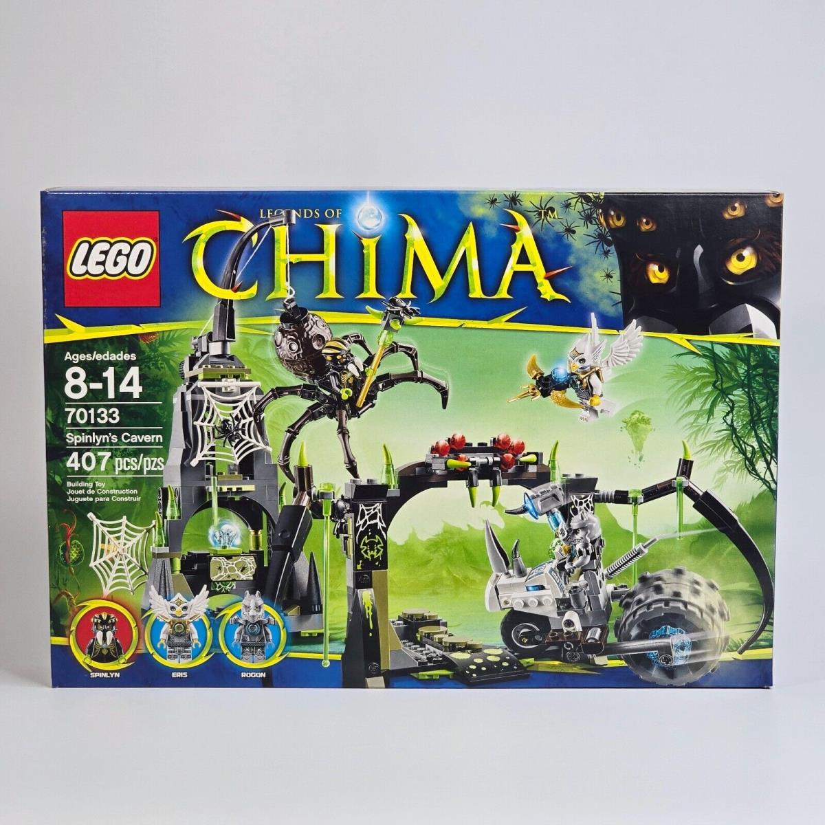 Lego 70133 Spinlyn`s Cavern 2014 Retired Legends of Chima