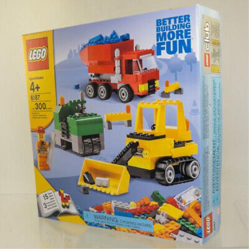 Lego - Road Construction 6187 300 Pieces - NM Box