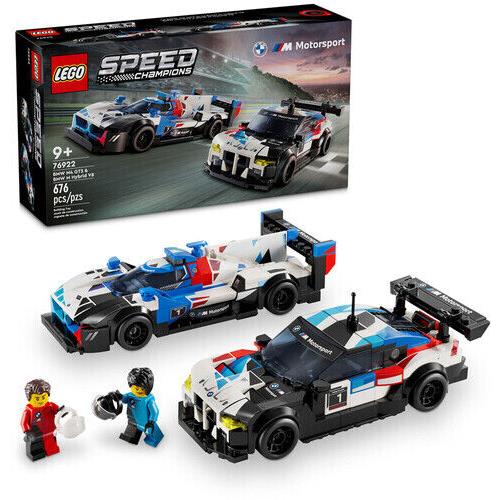 Lego Speed Champions Bmw M4 GT3 Bmw M Hybrid V8 Race Cars 76922 Toy B