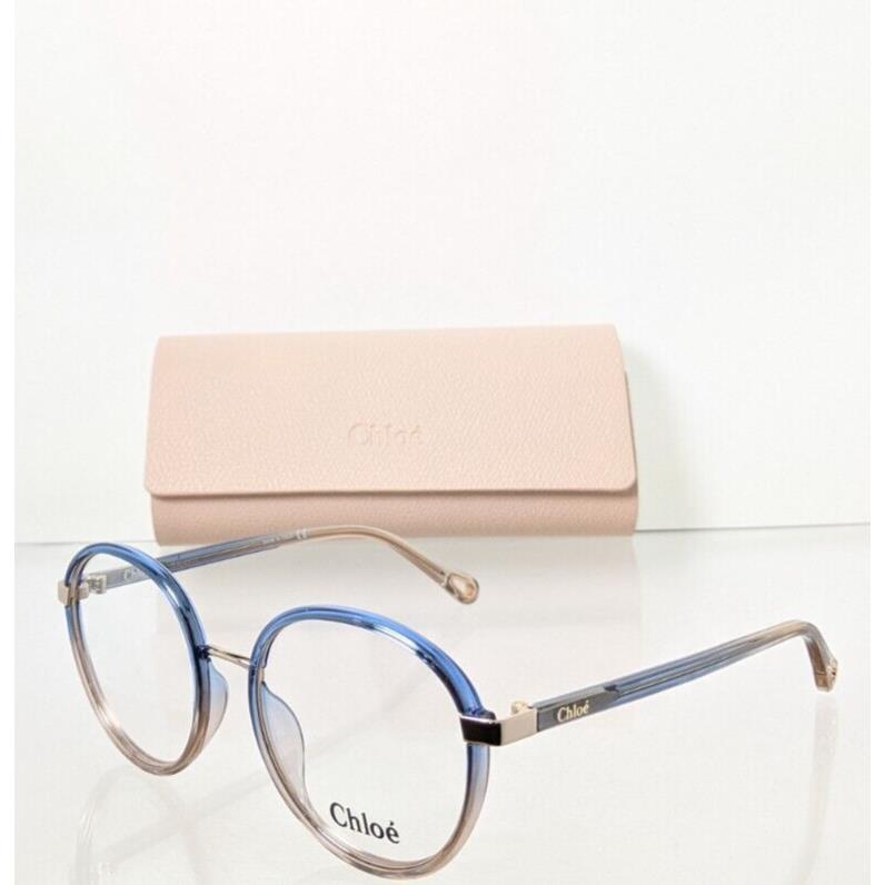 Chloe Eyeglasses CE 0033 004 51mm Blue Gold 0033O Frame