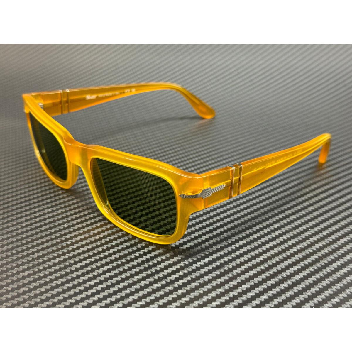 Persol PO3326S 204 4E Miele Yellow Green Men`s 57 mm Sunglasses