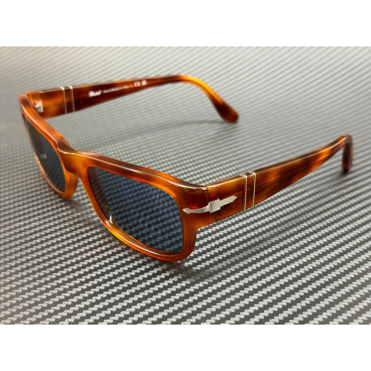 Persol PO3326S 96 56 Terra di Siena Blue Men`s 57 mm Sunglasses