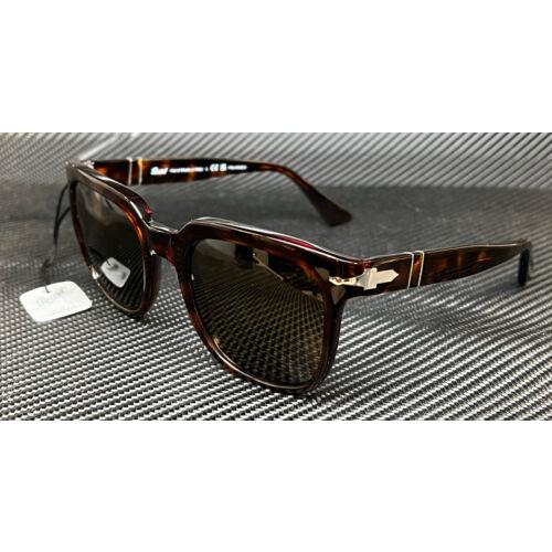 Persol PO3323S 24 57 Havana Polarized Unisex 53 mm Sunglasses