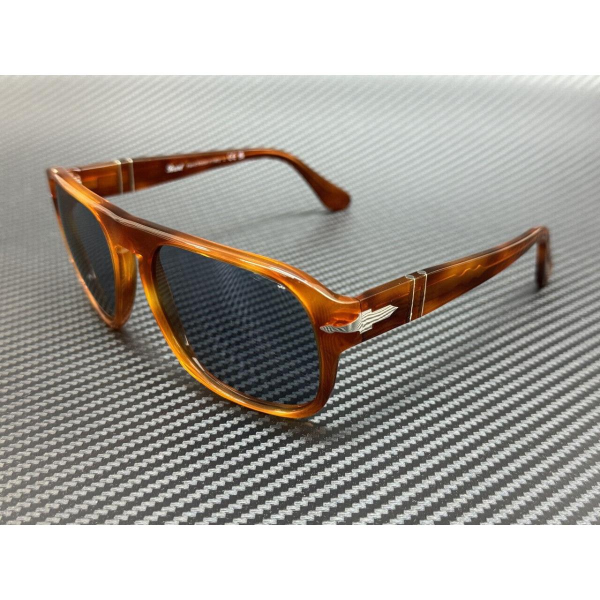 Persol PO3310S 96 56 Terra Di Siena Blue Unisex 54 mm Sunglasses