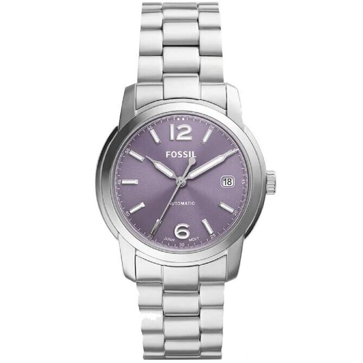 Fossil Women`s Heritage Purple Dial Watch - ME3246