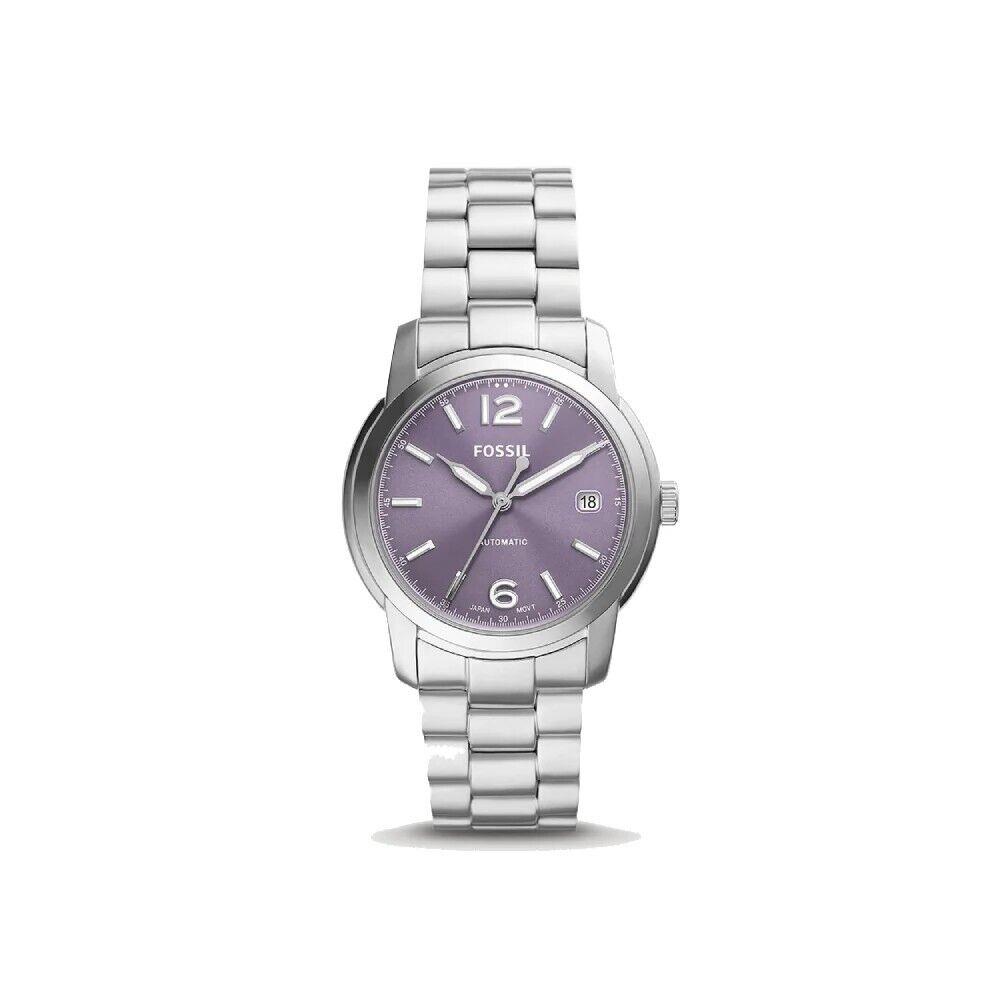 Fossil Heritage Analog Purple Dial Women`s Watch ME3246