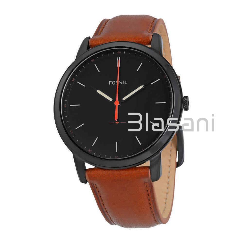 Fossil FS5305 Men`s Neutra Chronograph Brown Leather Watch 44mm