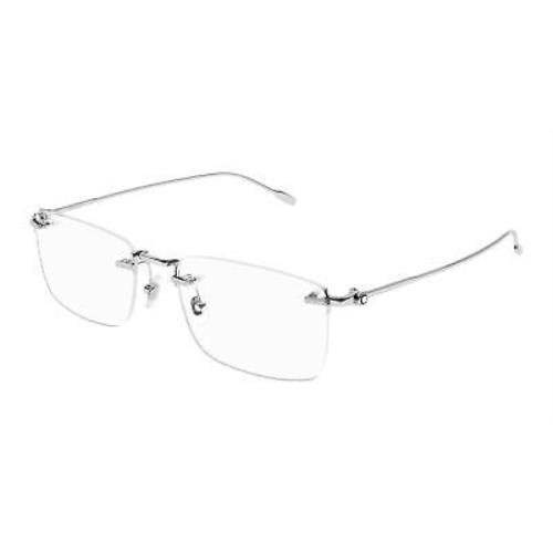 Montblanc MB 0241O Eyeglasses 001 Silver