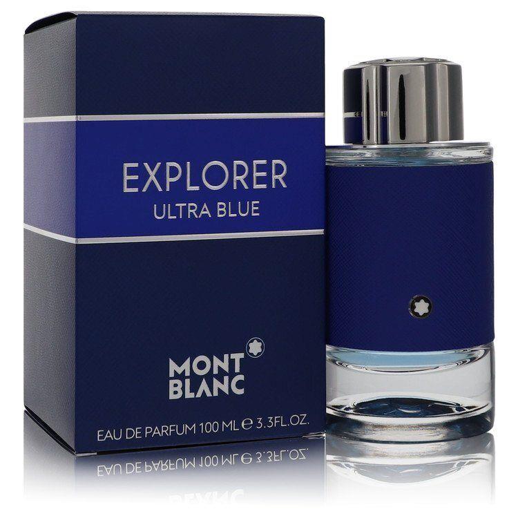 Montblanc Explorer Ultra Blue by Mont Blanc Eau De Parfum Spray 3.3 oz