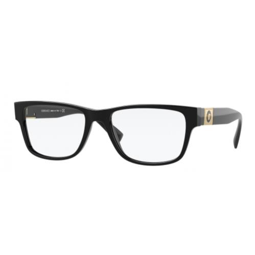 Versace VE 3295 GB1 Unisex Eyeglass Frames Black/medusa