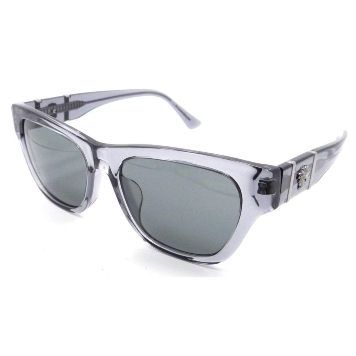 Versace Sunglasses VE 4457F 5432/87 55-18-145 Grey Transparent / Dark Grey Italy