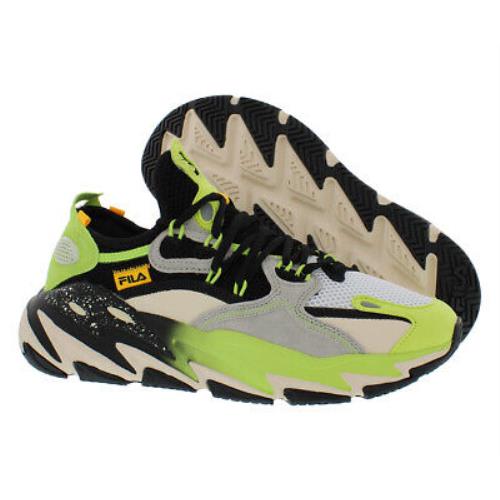 Fila Ray Tracer Evo 2 Mens Shoes - Taupe/Lime, Main: Brown
