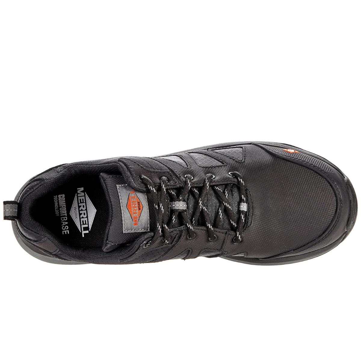 Unisex Sneakers Athletic Shoes Merrell Work Fullbench Speed CF Black