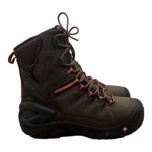 Merrell Mens Strongfield Leather 8 Thermo Waterproof Comp Toe Boot Size 11