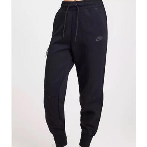 Nike Women`s Sportswear Tech Fleece Jogger Sweatpants Black CW4292-010 M or XL