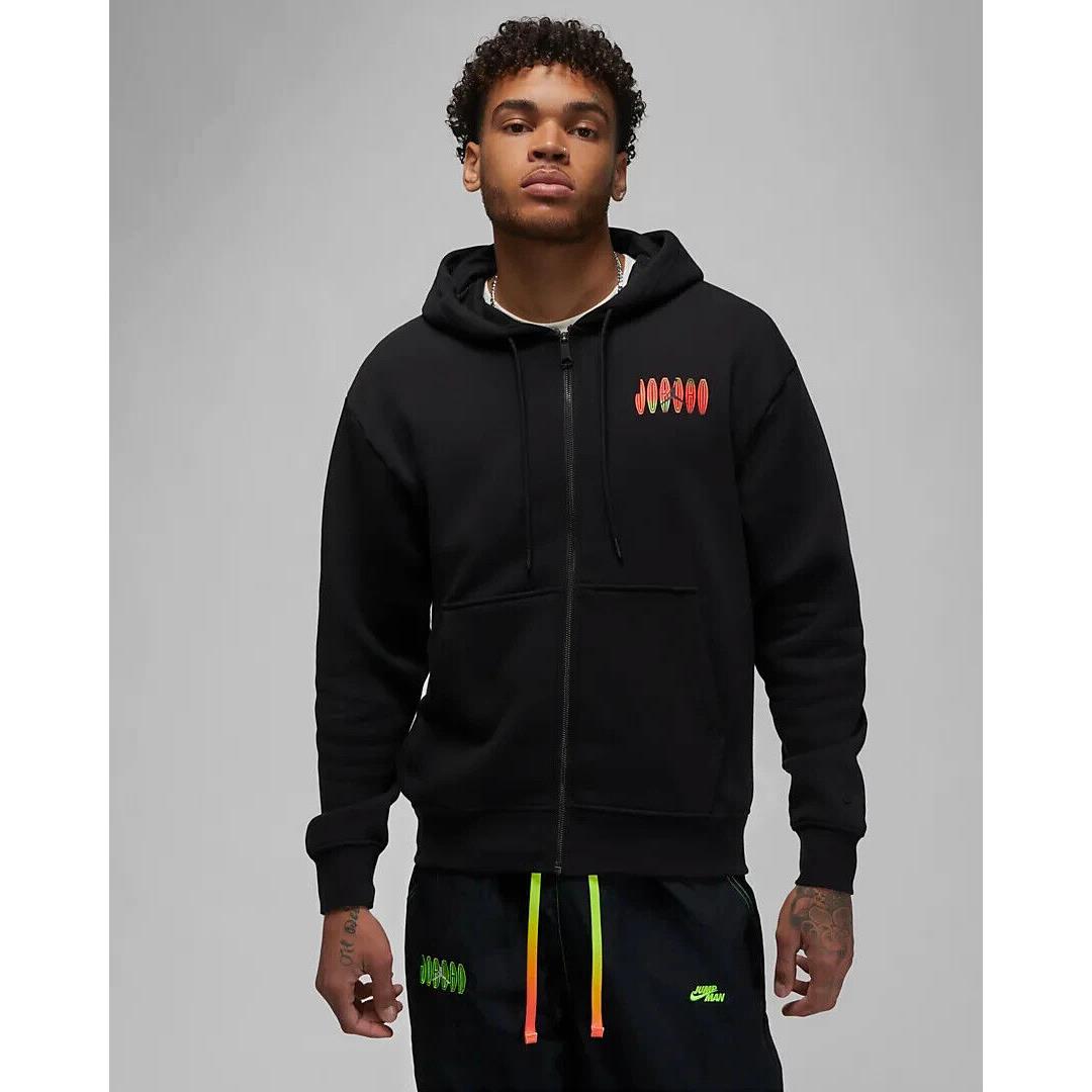 Nike Jordan Flight Mvp Mens Med M Full-zip Hoodie Sweatshirt Jacket DQ7564-010