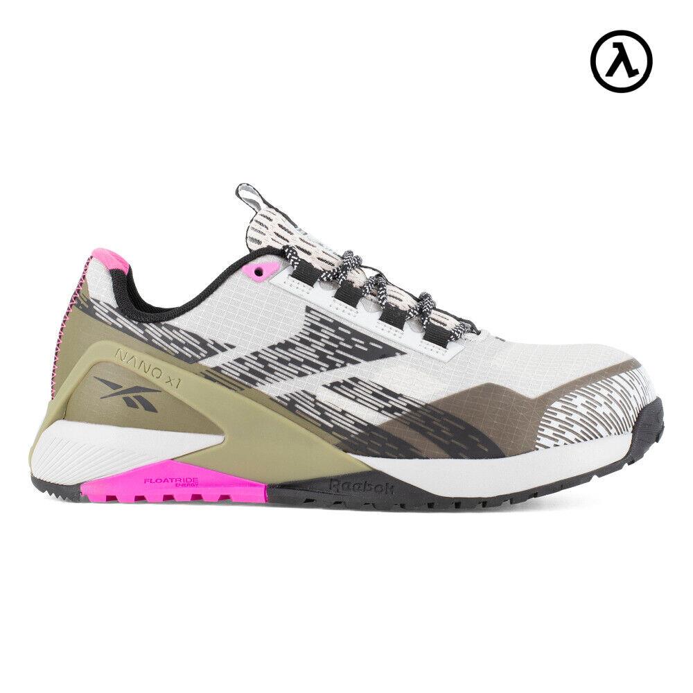 Reebok Nano X1 Adventure Work Women`s Athletic Shoe Boots RB383 - All Sizes - Silver, Army Green, and Pink