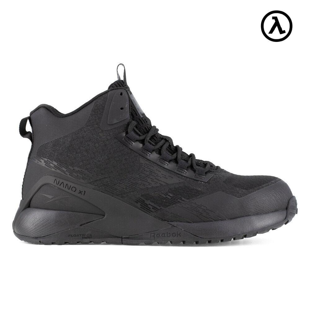 Reebok Nano X1 Adventure Work Women`s Athletic Shoe Black Boots RB384 - All Size - Black