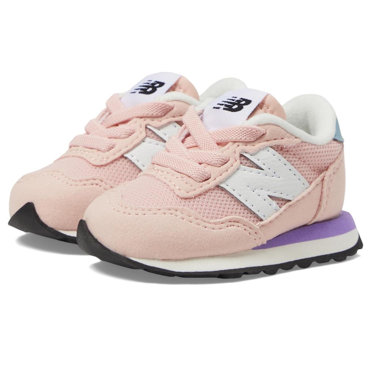 Girl`s Shoes New Balance Kids 237 Bungee Lace Infant/toddler/little Kid