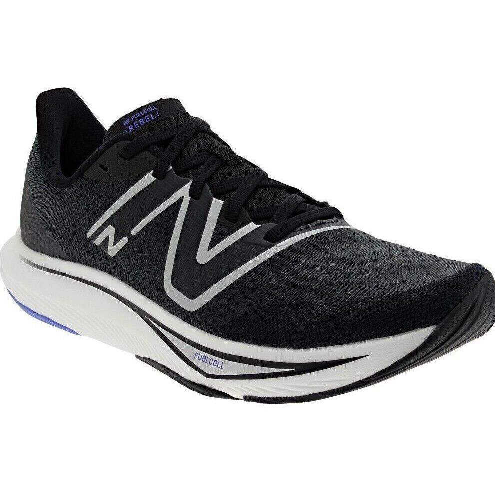 New Womens New Balance Fuelcell Rebel 3 Black Mesh Running Shoes