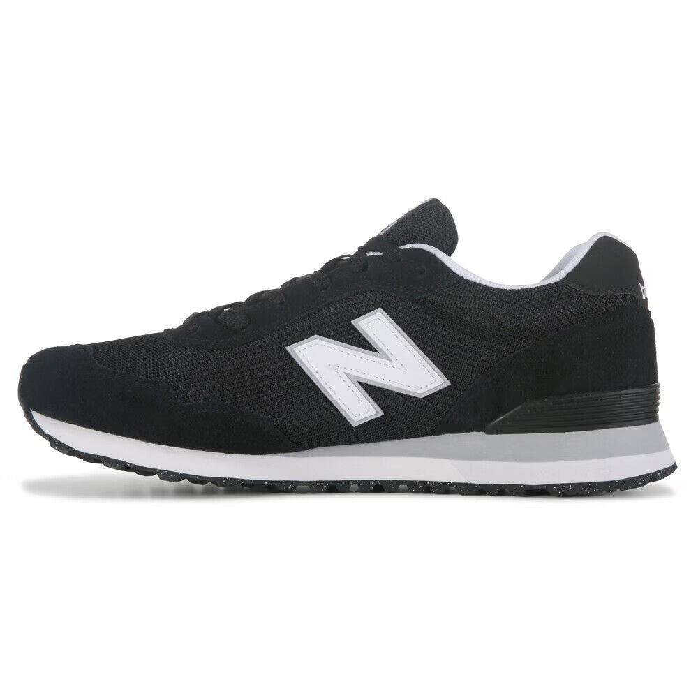 New Mens New Balance 515 Retro Sneaker Black Suede Leather Shoes
