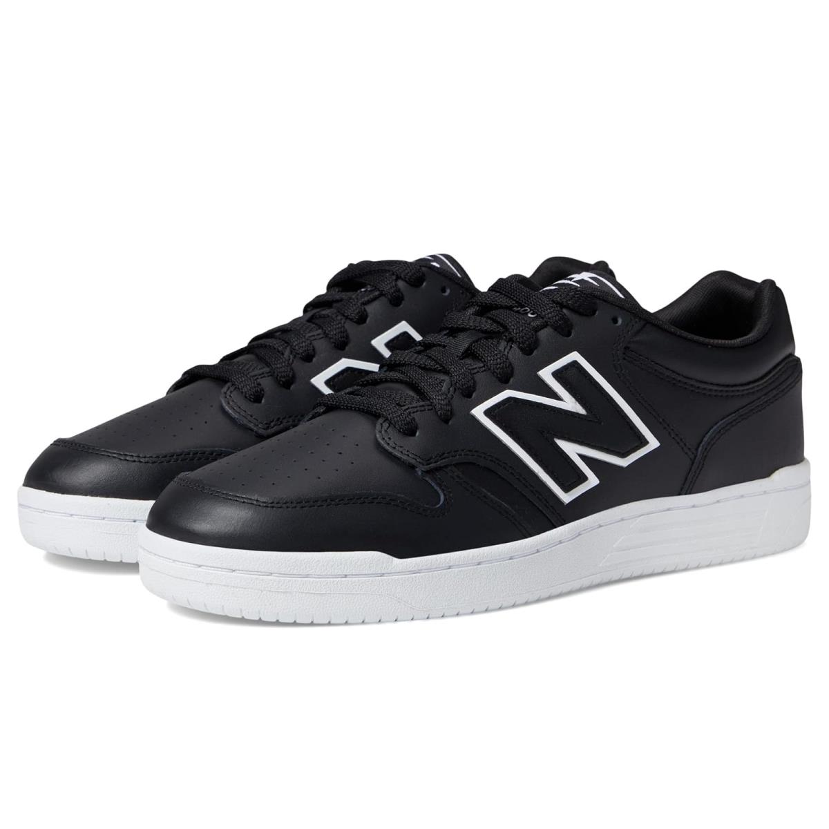 Unisex Sneakers Athletic Shoes New Balance Classics BB480L v1 - Black/White