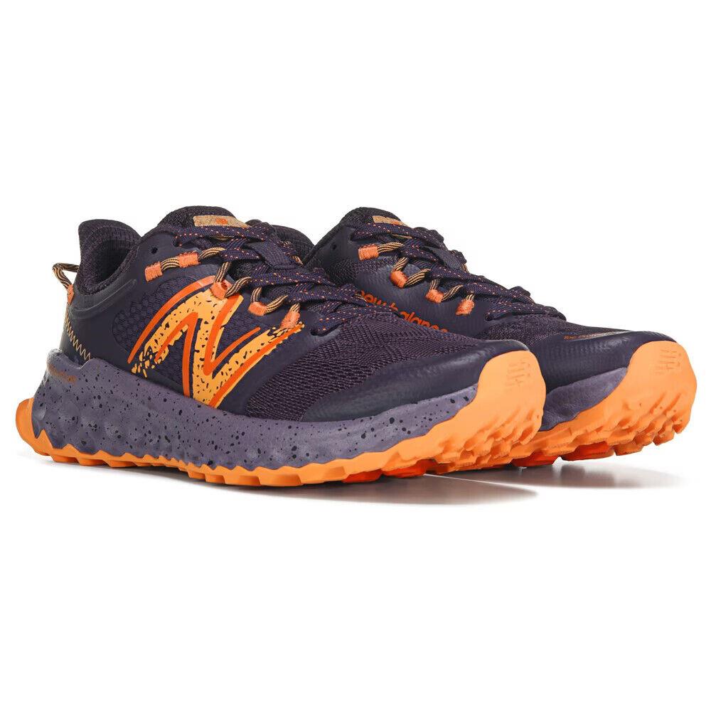 New Womens New Balance Fresh Foam Garoe Trail Purple Orange Mesh Running Shoes
