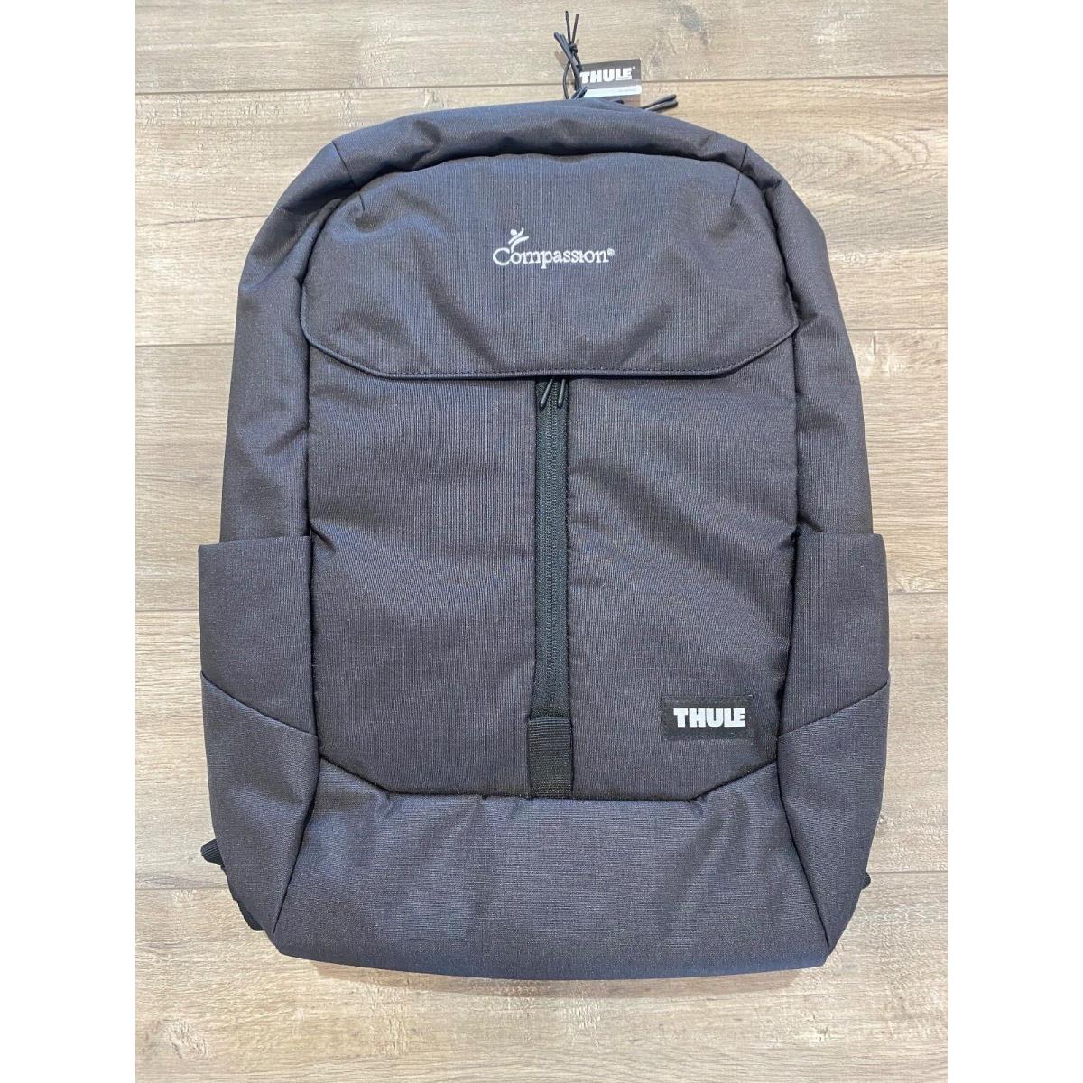 Thule Backpack 26L Black Water Resistant Daypack Laptop School Bag