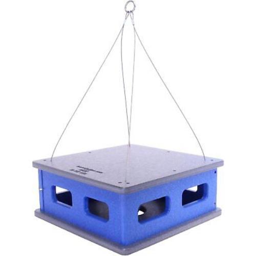 New Balance Amishtoybox.com Bluebird Feeder - Hanging Block House Mealworm Feeder