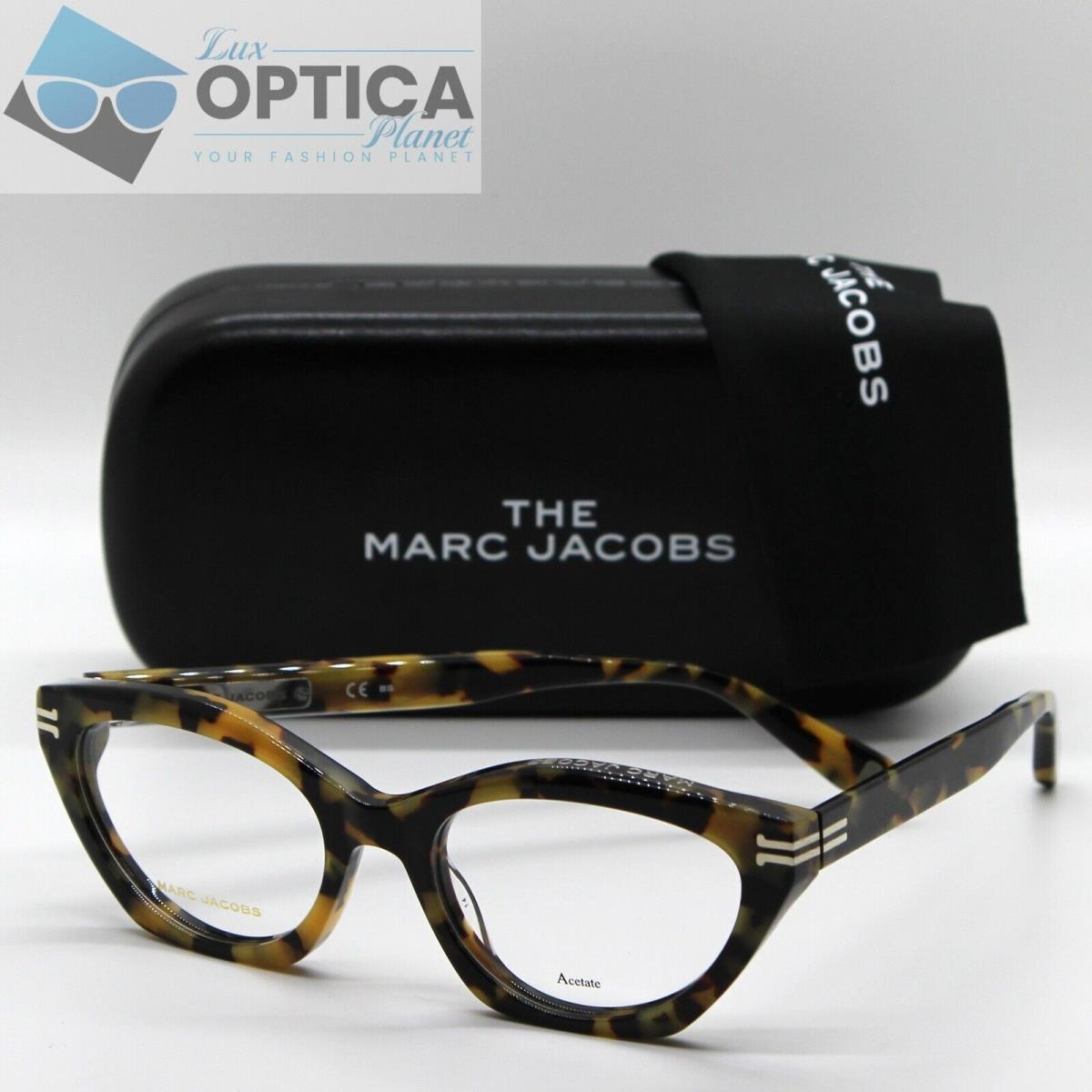 Marc Jacobs MJ 1015 A84 Women`s Dark Havana Frame Eyeglasses 52mm