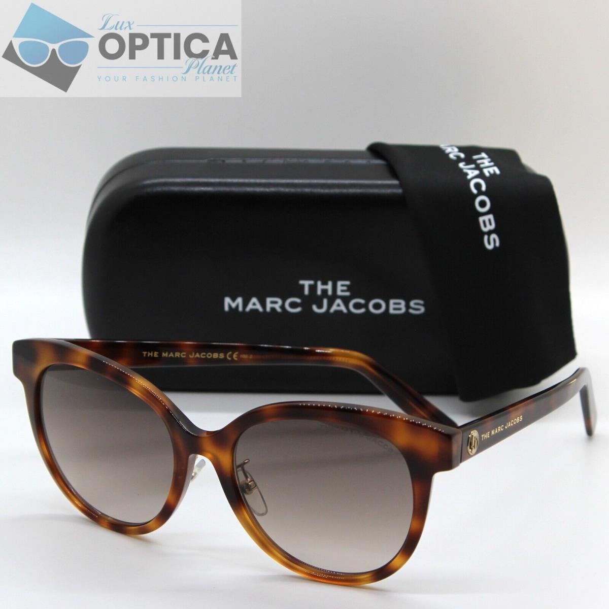 Marc Jacobs Women`s Marc 551/G/S 086 Dark Havana Frame Brown Mirror Lens 54mm