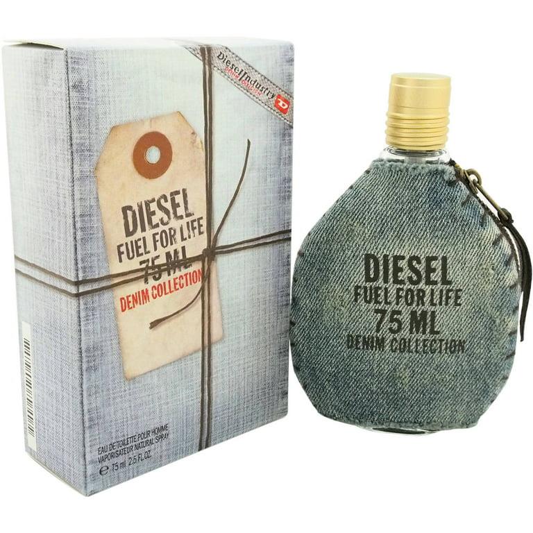 Men Diesel Fuel For Life Denim Collection 75ml-2.5oz Edt Spr
